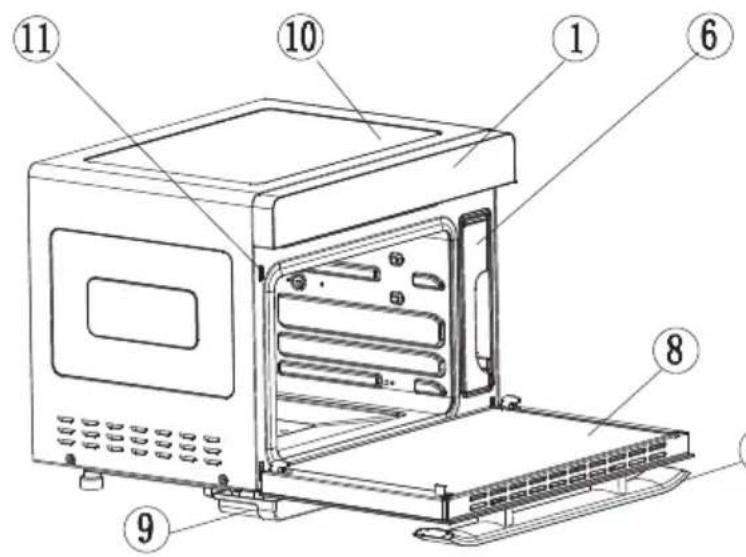 Klarstein VaporChef - OVERZICHT APPARAAT - 1