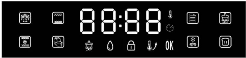 Klarstein VaporChef - WEERGAVE DISPLAY EN PROGRAMMA'S - 1