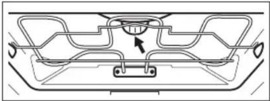ELECTROLUX KOBBS39X - Ülemine lamp - 1