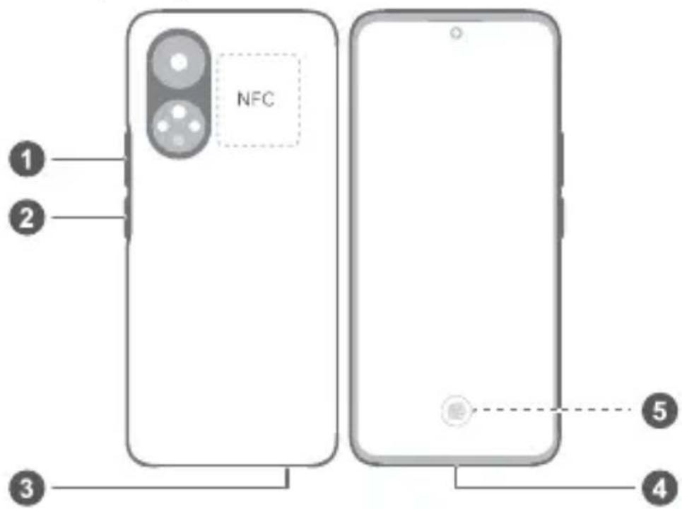 HONOR 50 5G - Ismerje meg a készülékét - 1