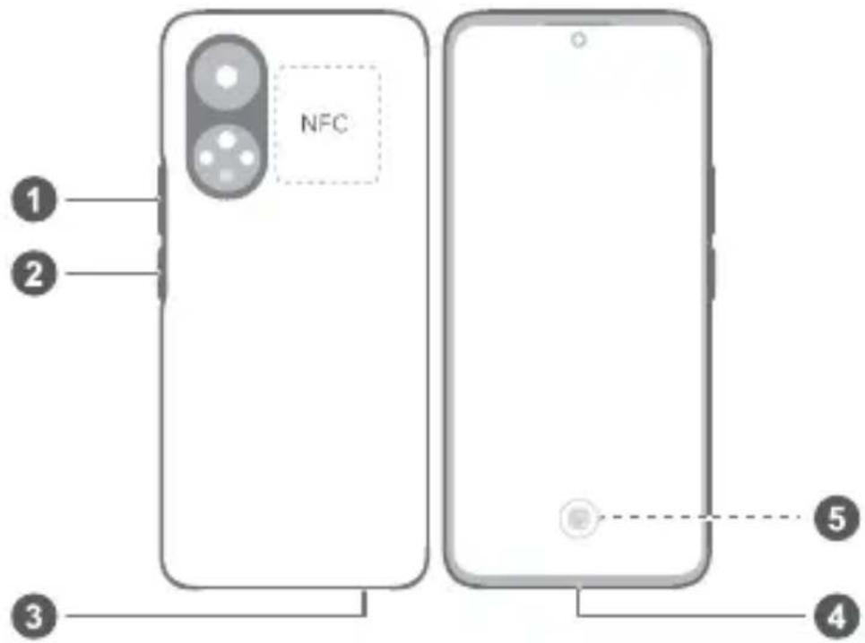 HONOR 50 5G - Conheça o seu disposítivo - 1