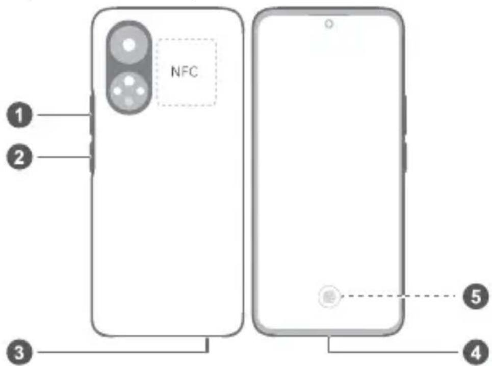 HONOR 50 5G - Pažinkite savo jrenginj - 1