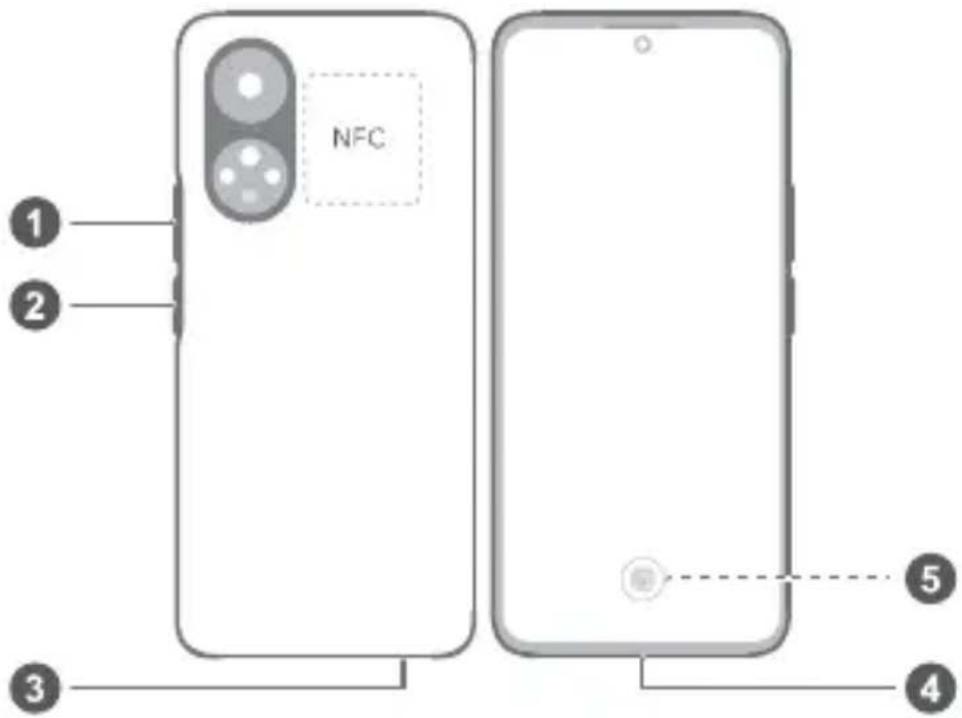 HONOR 50 5G - Cunoasteti-vă dispositivul - 1