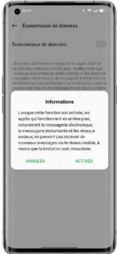 OPPO Reno 7 5G - Economie de données - 1