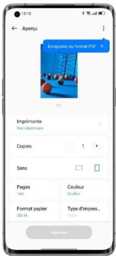 OPPO Reno 7 5G - Imprimer des fichiers depuis votre téléphone - 2