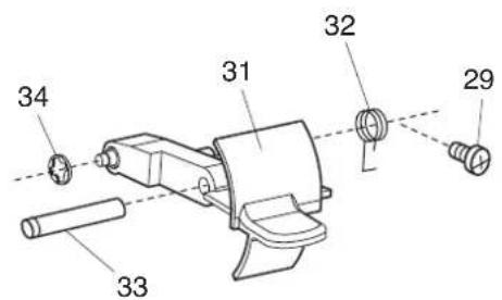 JANOME Arctic Crystal - PARTS LIST - 5