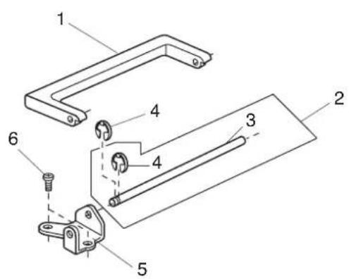 JANOME Arctic Crystal - PARTS LIST - 1