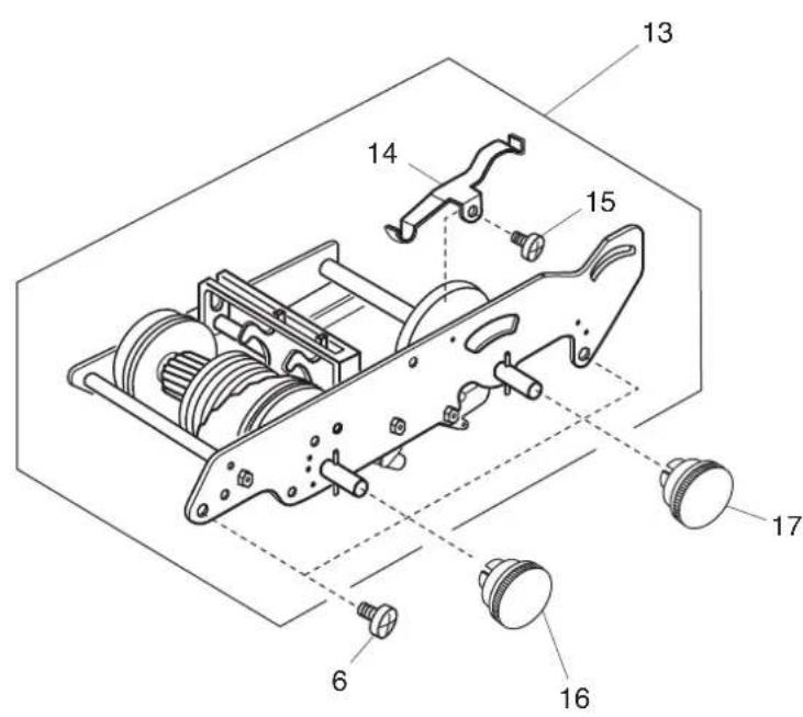 JANOME Arctic Crystal - PARTS LIST - 4