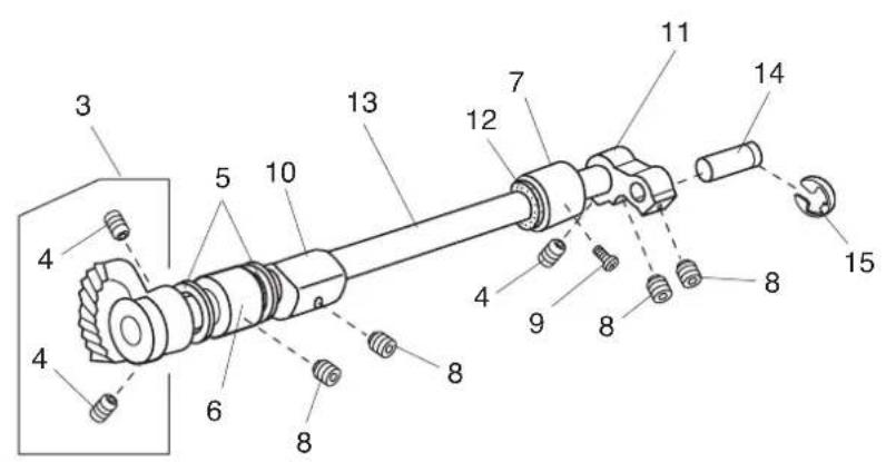 JANOME Arctic Crystal - PARTS LIST - 2