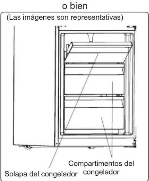 CONTINENTAL EDISON CEFC291NFIXB - Compartimento del congelador - 2