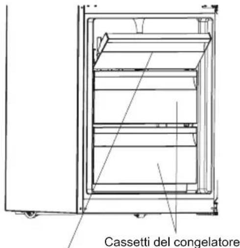 CONTINENTAL EDISON CEFC291NFIXB - Cassetti del congelatore - 2
