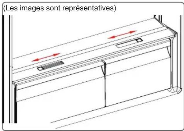 CONTINENTAL EDISON CEFC291NFIXB - Molette du bac à aliments frais (sur certains modèles) - 1