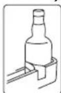 CONTINENTAL EDISON CEFC268DS1 - The Bottle Holder (In some models) - 1