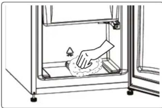 CONTINENTAL EDISON CEFC268DS1 - Freezer defrosting process - 1