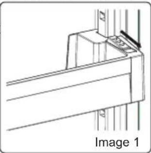 CONTINENTAL EDISON CEFC268DW1 - Balconnet réglable (Dans certains modèles) - 1