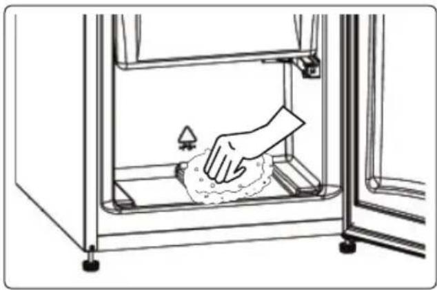 CONTINENTAL EDISON CEFC268DW1 - Processus de dégivrage du congélateur - 1