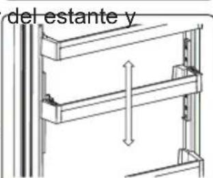 CONTINENTAL EDISON CEFC268DBIX - Estante de puerta regulable (En algunos modelos) - 2