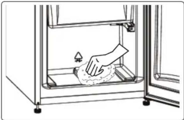 CONTINENTAL EDISON CEFC268DBIX - Processo di sbrinamento del freezer - 1
