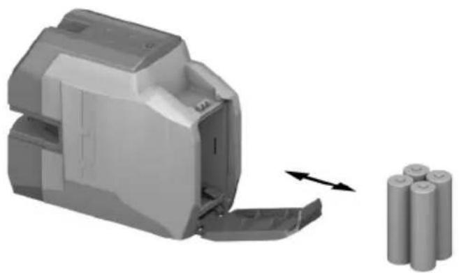 HILTI PM 20CG - Vlozeni / vymena baterii - 2
