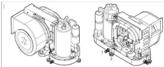 DOMETIC Cuddy DC II - 7/ MoHTnpaHe Ha MOHTaKHNTE CkO6n H npEpaKa 3a KOHJeH3AT - 2