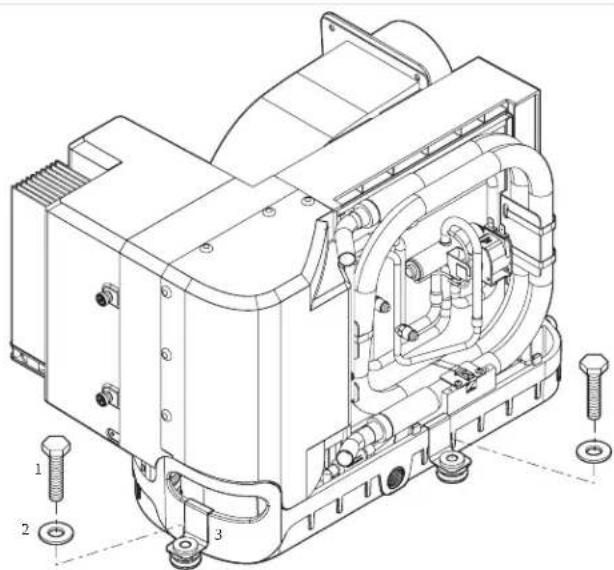 DOMETIC Cuddy DC II - 7/ Pidi33eiden Va 3ondensaatin poistolo' timen asentaminen - 5