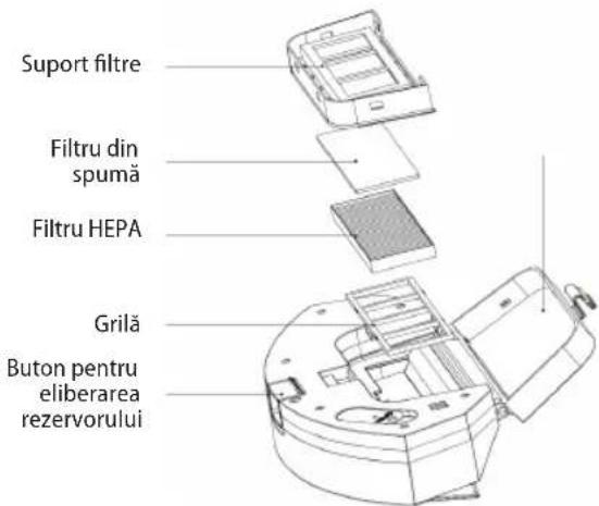 Concept Real Force VR3520 - Curățarea grilei filtrului (curățați periodic) - 1