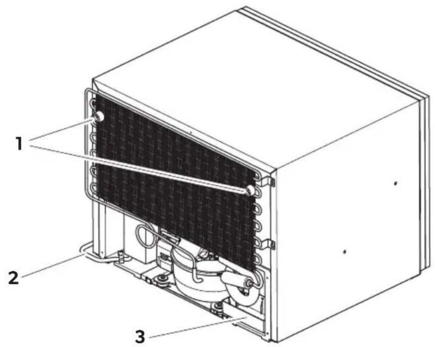 DOMETIC DM50CF - Lado posterior - 1