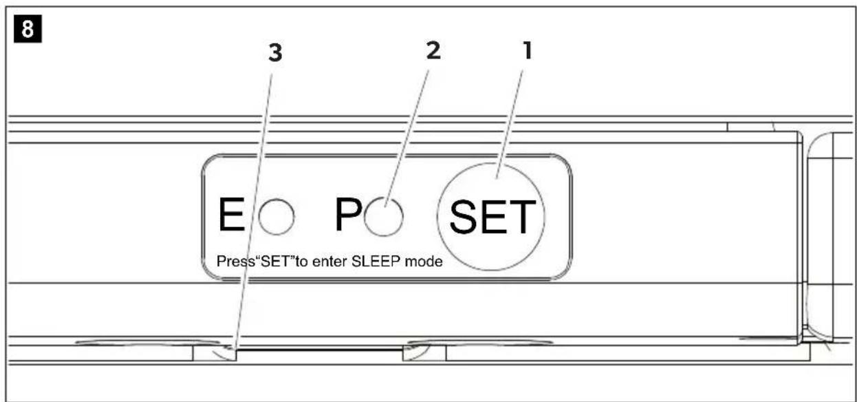 DOMETIC DM50CF - Modo SLEEP - 1