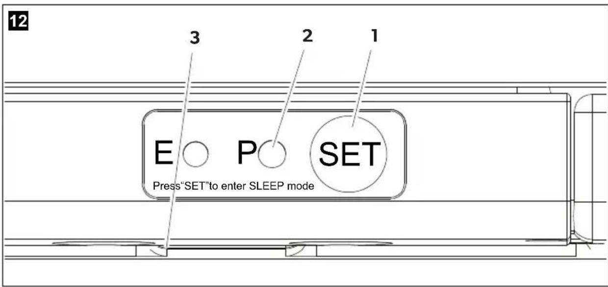 DOMETIC DM50CF - Modo SLEEP: - 1