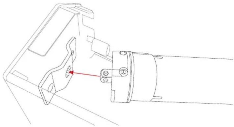 DIO MVR6050RF - Installation du moteur - 5