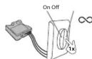 DIO EDSW00 - Interrupteur double ou poussoir deux touches - 2