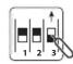 DIO EDSW00 - Pour interrupteur poussoir ou bouton poussoir - 3