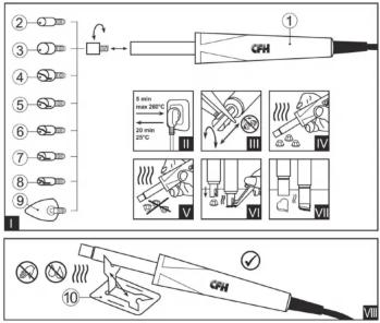 Crelando IAN 275590 - Notes importantes avant la mise en service - 1