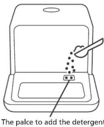 SALORA DWR4200 - Open the door, placing the dishes and adding detergent - 3