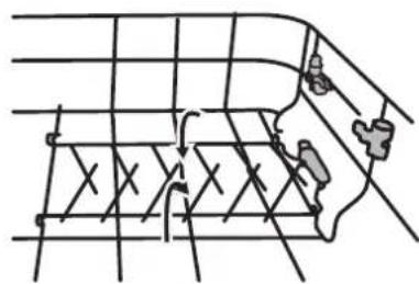SALORA DWR4200 - Folding back the rack shelves - 2
