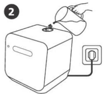 SALORA DWR4200 - Add water into the dishwasher's tank - 2