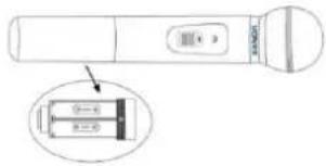 Vonyx ST100 MK2 - MIKROFON BEZPRZEWODOWY UHF - 1