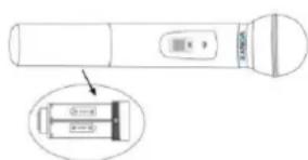 Vonyx ST100 MK2 - UHF DRAADLOZE MICROFOON - 1