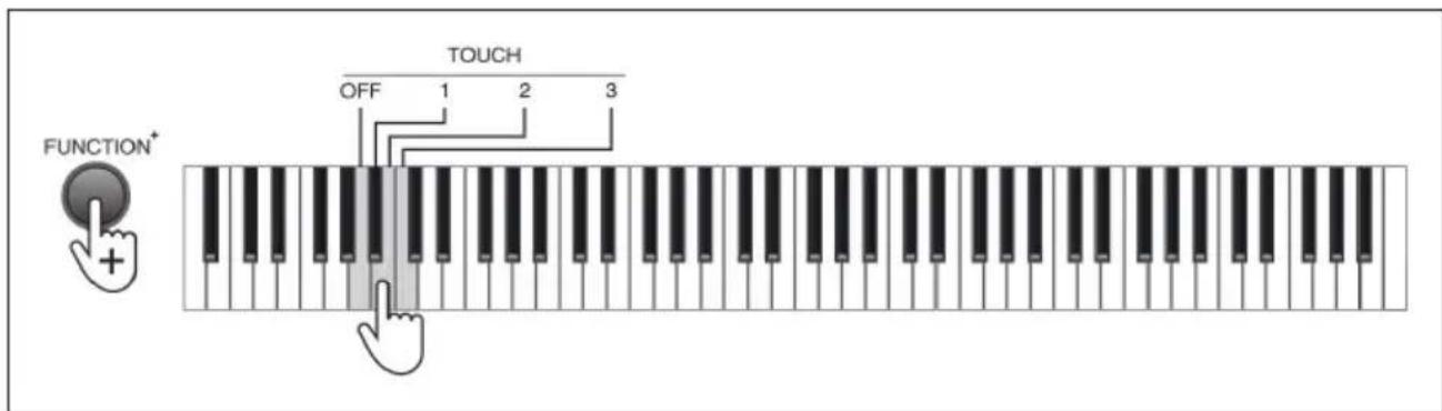 Schubert Preludio - Anschlagstärke (Touch) - 1