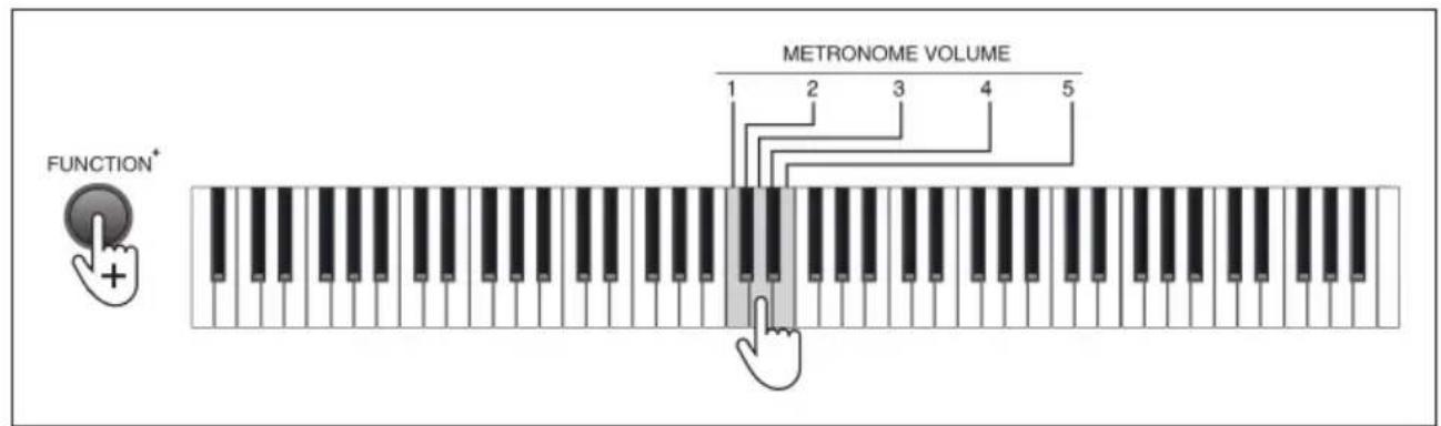 Schubert Preludio - Metronome volume - 1