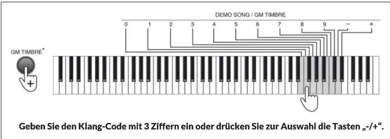 Schubert Preludio - Klangwahl (Timbre) - 1
