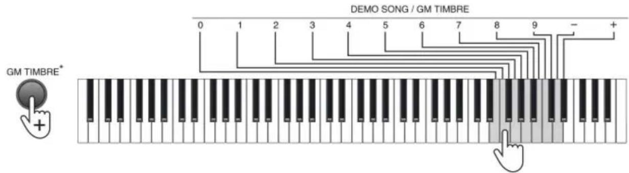 Schubert Preludio - Selección de sonido (Timbre) - 1