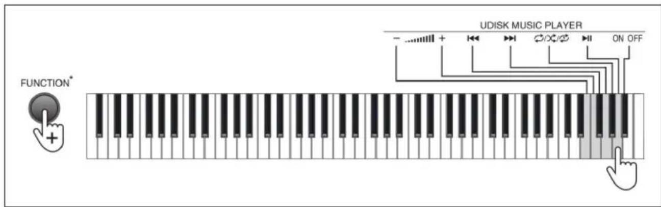 Schubert Preludio - Play music from USB (UDISK MUSIC PLAYER) - 1
