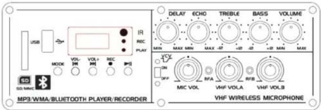 IBIZA SOUND PORT85VHFBT - UTILISATION DE LA FONCTION BLUETOOTH - 1