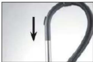 OneConcept Clean Master - Inserting/removing the telescopic tube - 1