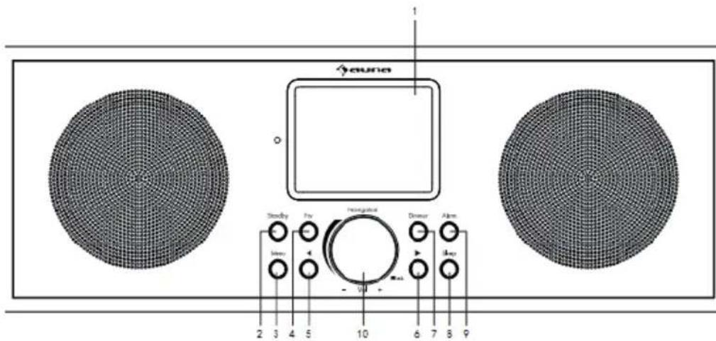 Auna Silver Star Stereo - PRODUCT DESCRIPTION - 1