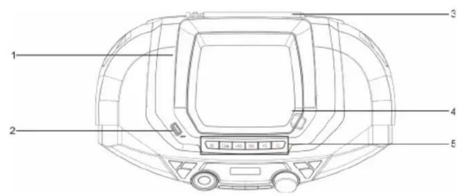 Auna Roadie 2K - DESCRIZIONE DEL DISPOSITIVO - 1