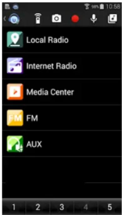 Auna IR160 SE - CONTROL DE LA APLICACION MEDIANTE AIR MUSIC CONTROL - 1