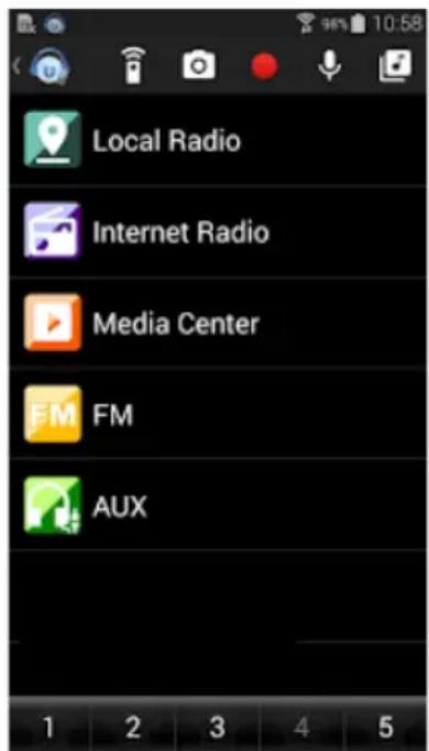 Auna IR160 SE - COMMANDE PAR AIR MUSIC CONTROL - 1