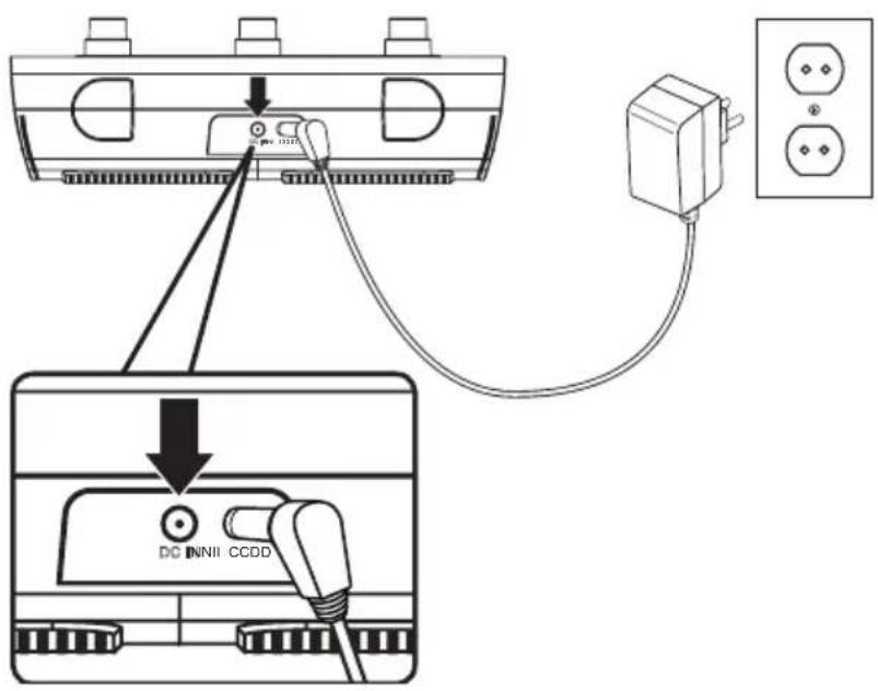 Auna Intelligence Radio - Alimentation de l'enceinte - 1